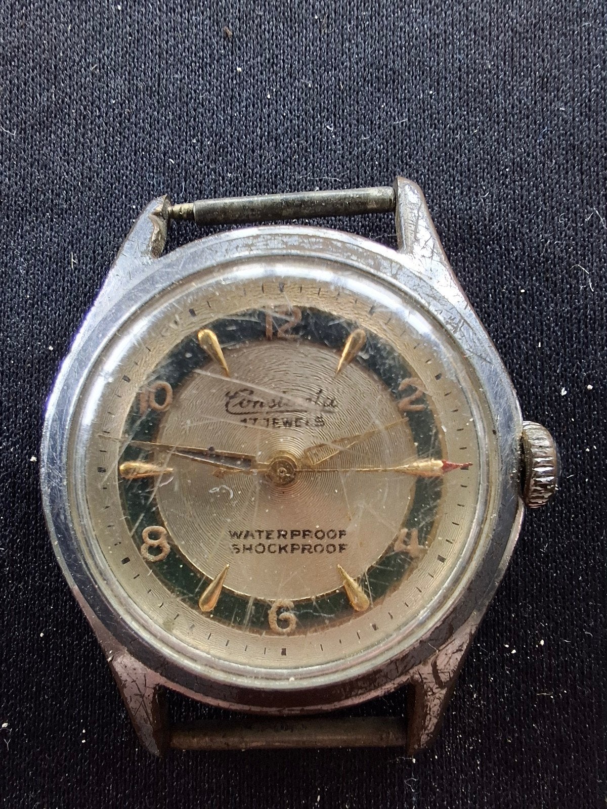Vintage Polshorloge - Loopt niet, Overige merken, Staal, Polshorloge, 1930 tot 1960