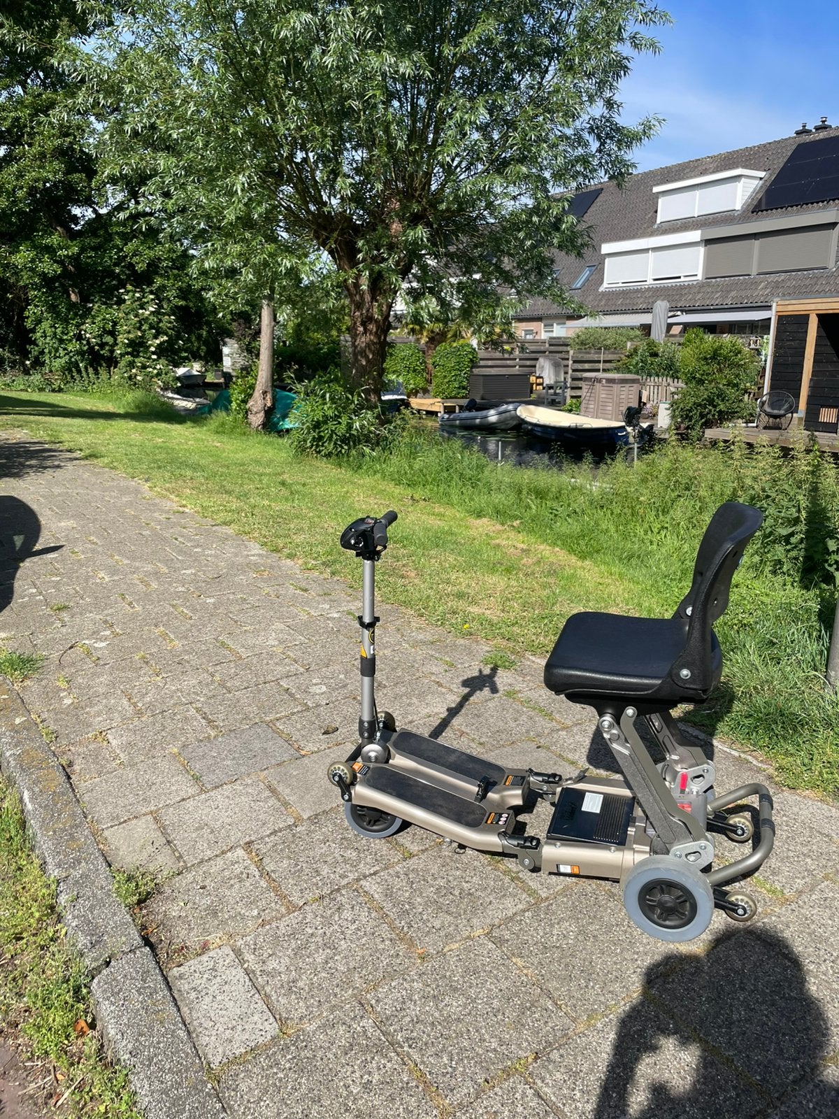 Mango luggie inklapbaren scootmobiel, Ophalen, Zo goed als nieuw, Mango, 10 km/u of minder