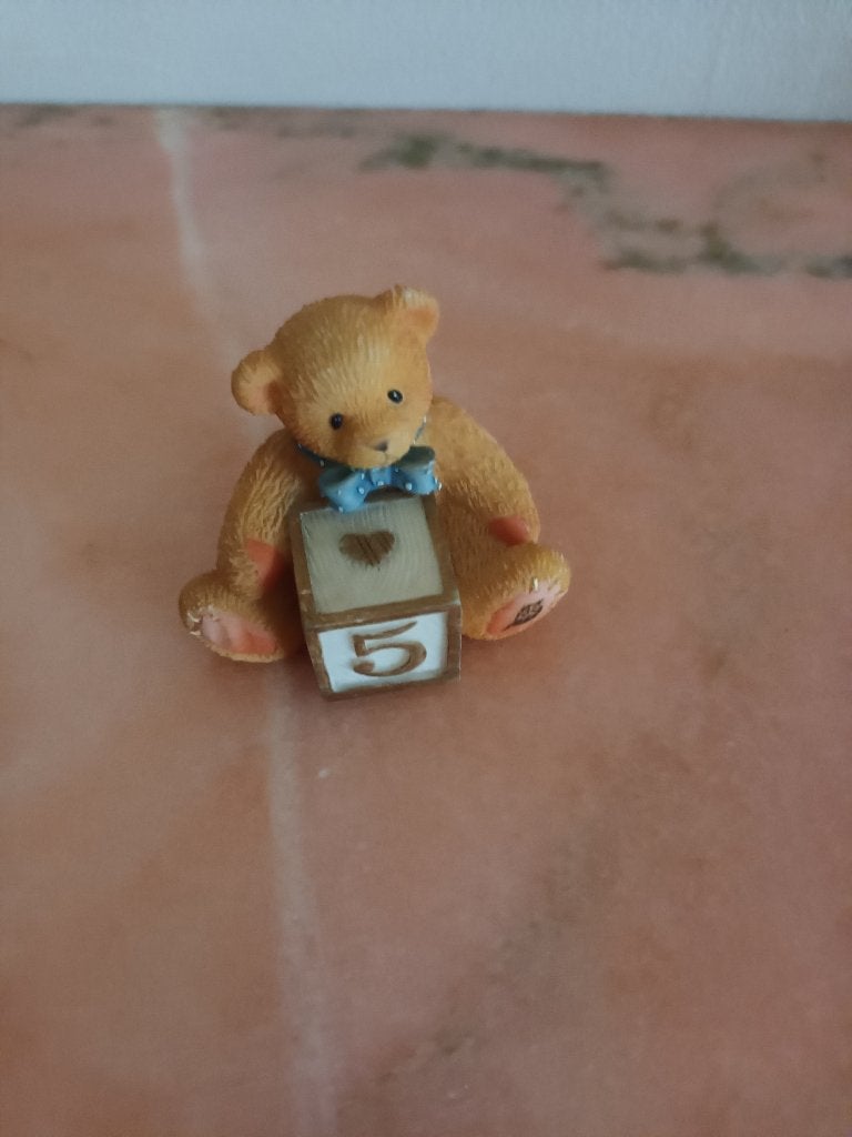 Cherished teddies, Ophalen of Verzenden, Zo goed als nieuw, Beeldje, Cherished Teddies