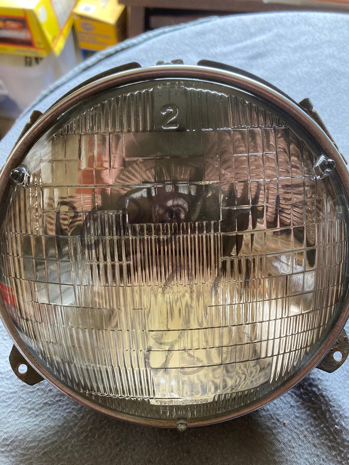 Oldtimer 2 koplampen voor een Porche 911, Ophalen of Verzenden, Porsche