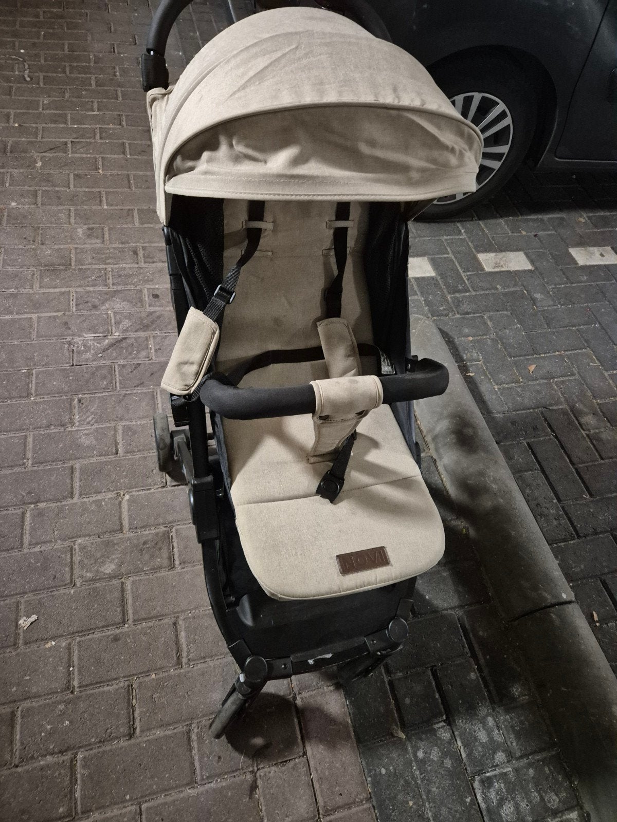 Compacte en opvouwbare kinderwagen - Ideaal voor reizen, Ophalen of Verzenden, Gebruikt, Overige merken, Verstelbare rugleuning
