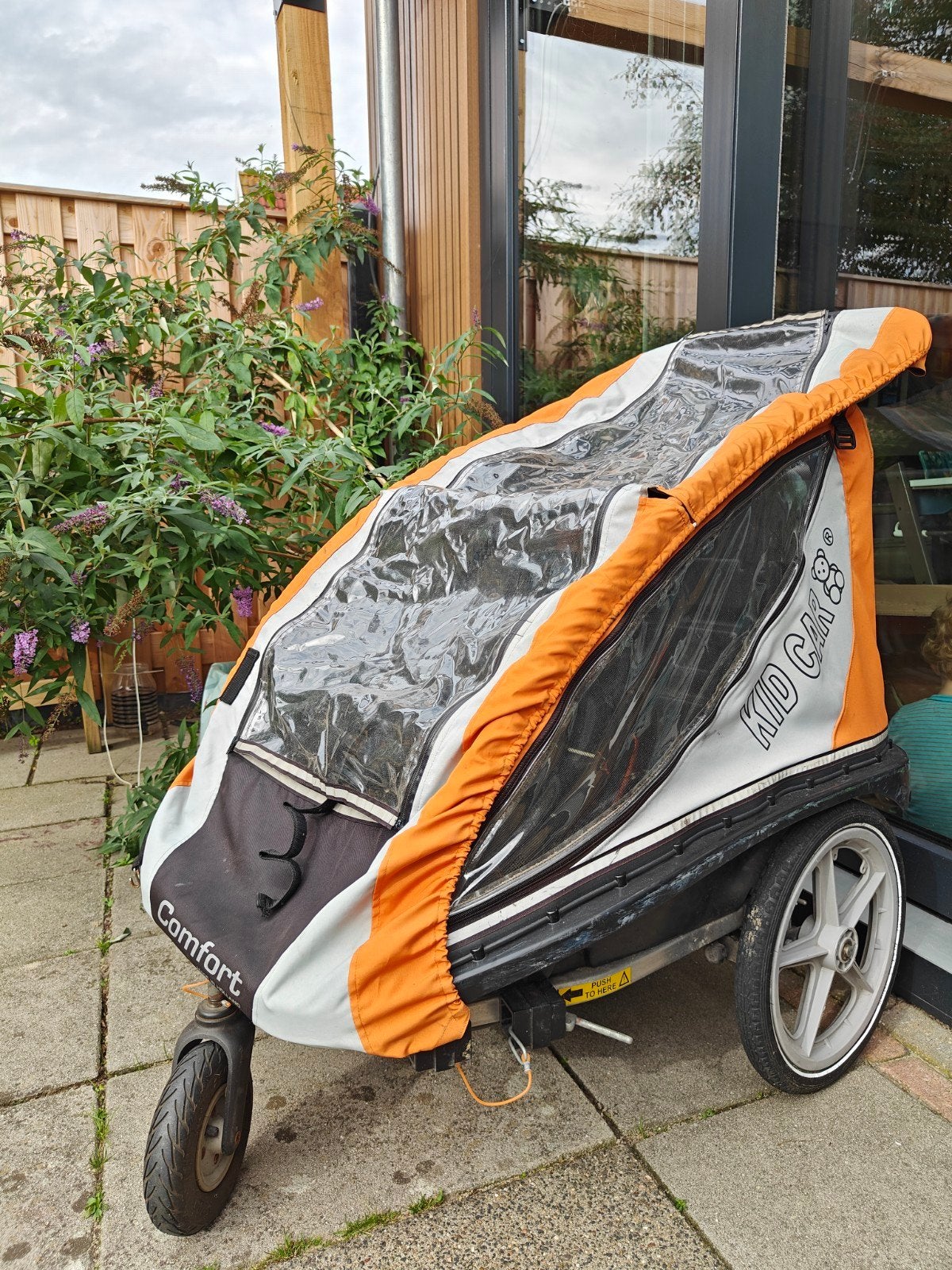 fietskar kidcar, Ophalen, Gebruikt, Kinderkar
