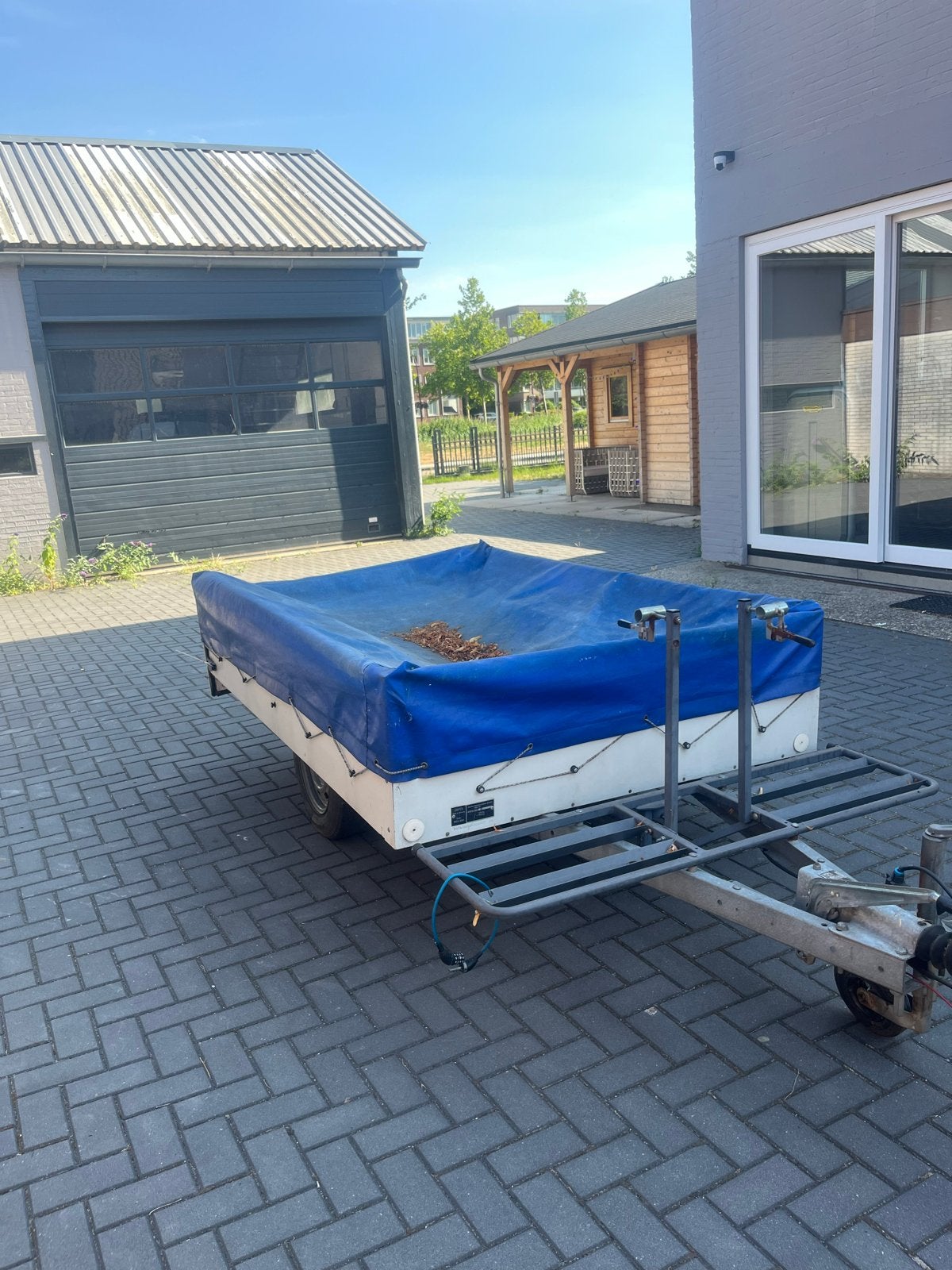 Stema WZA 650 Aanhangwagen met huif, Ophalen of Verzenden, Gebruikt