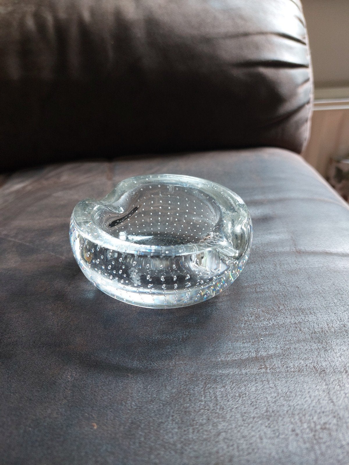 Spijkerglas asbak, Ophalen of Verzenden