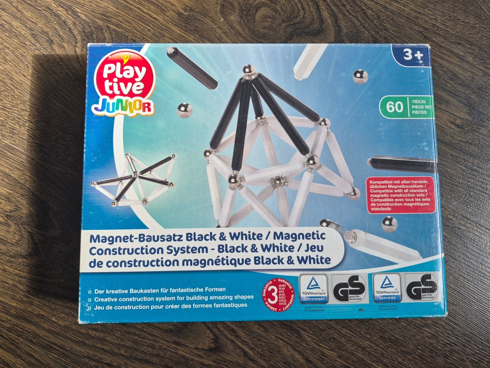 magnetisch bouwsysteem, Ophalen