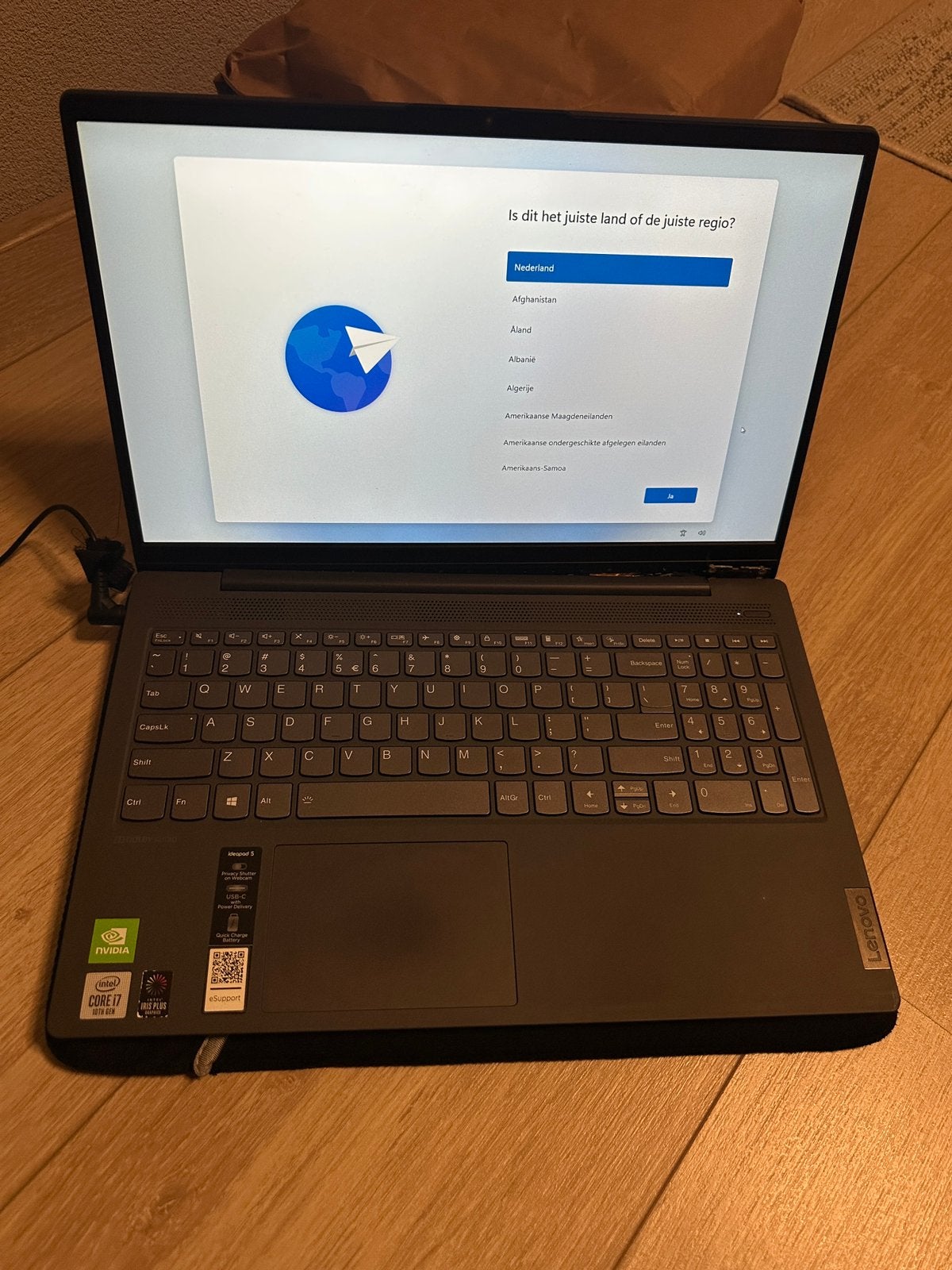 Lenovo IdeaPad 5 | Intel Core i7 | NVIDIA | 15,6 inch, Computers en Software, Ophalen, 2 tot 3 Ghz, 15 inch, Zo goed als nieuw