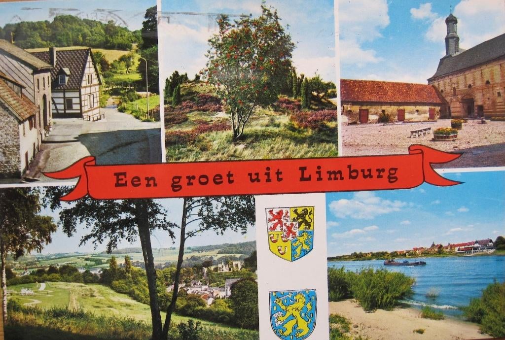 Groeten uit Limburg - 1976, Verzenden, 1960 tot 1980, Gelopen, Limburg