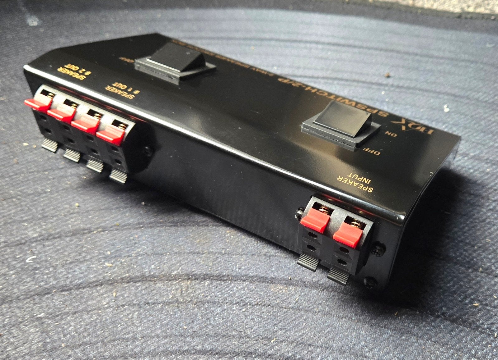 HQ SPSWITCH-2/P 2-Weg Luidspreker Switch, Ophalen of Verzenden, Zo goed als nieuw