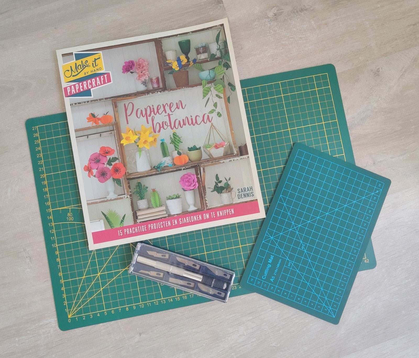 Sarah Dennis - Papieren botanica, DIY incl accessoires, Beschrijfbaar, Nieuw, Meerkleurig, Papier of Karton