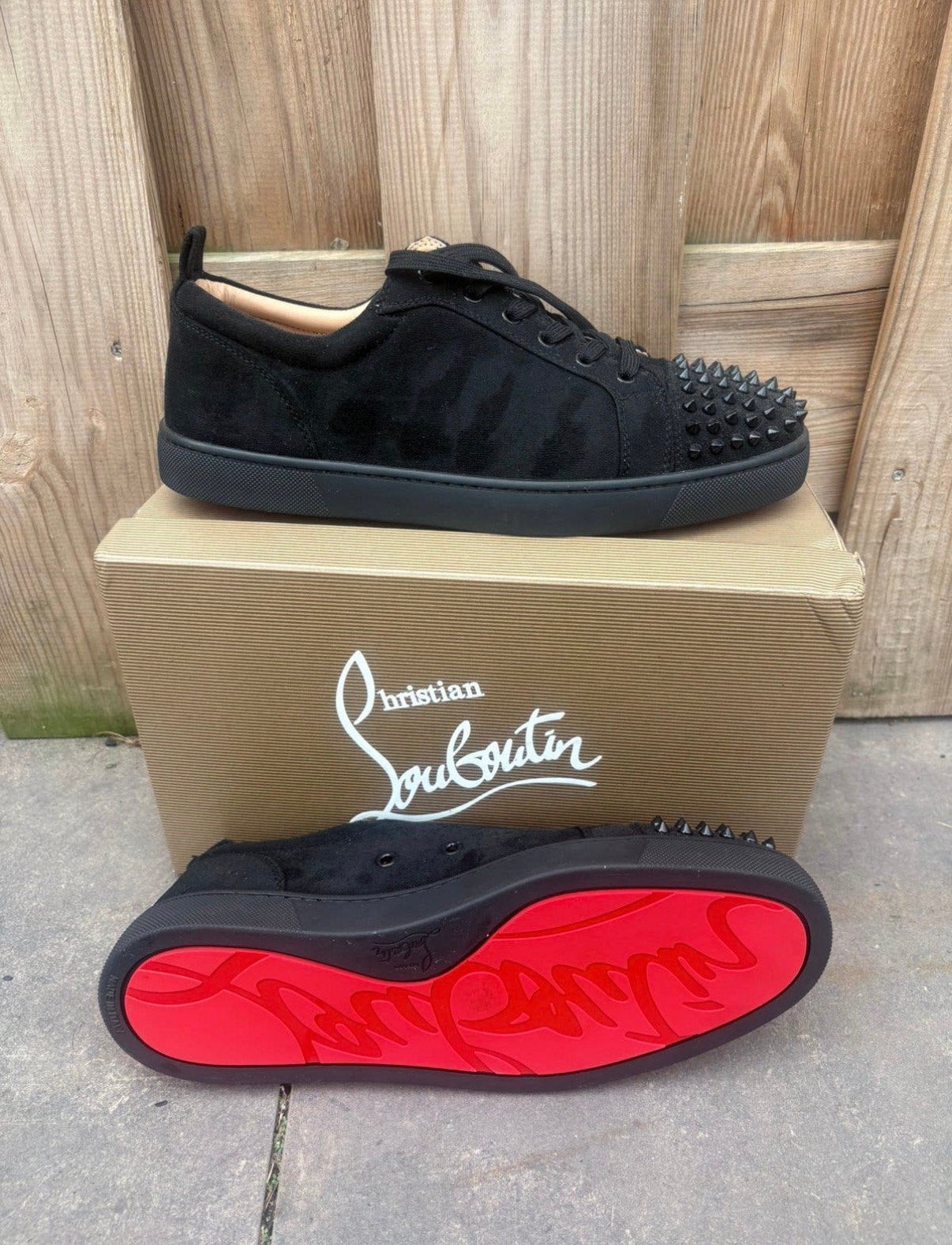 Christian louboutin, Ophalen, Zo goed als nieuw, Zwart