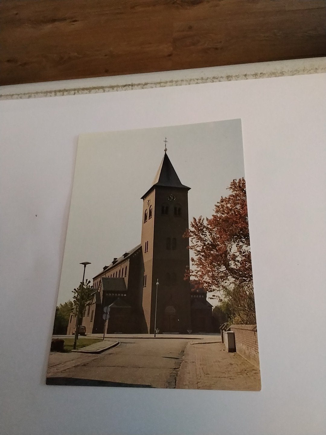 Ansichtkaart Vlodrop. R.K. Kerk - Uitg. Fa. Willemsen, Ophalen of Verzenden, 1960 tot 1980, Ongelopen, Limburg