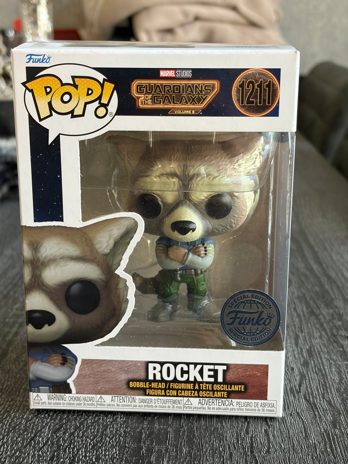 Funko Pop! Rocket (Guardians of the Galaxy Vol. 3) #1211, Ophalen of Verzenden, Nieuw
