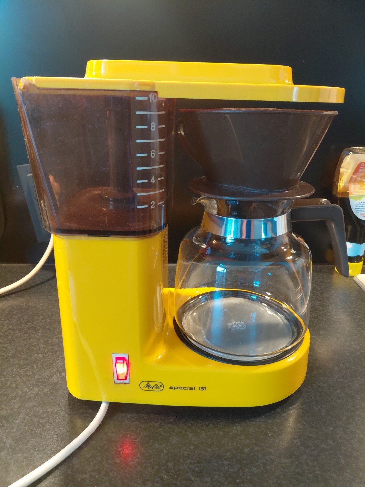 Melitta special 131 koffiezetapparaat, Witgoed en Apparatuur, Koffiezetapparaten, Ophalen, Afneembaar waterreservoir, Koffiemachine