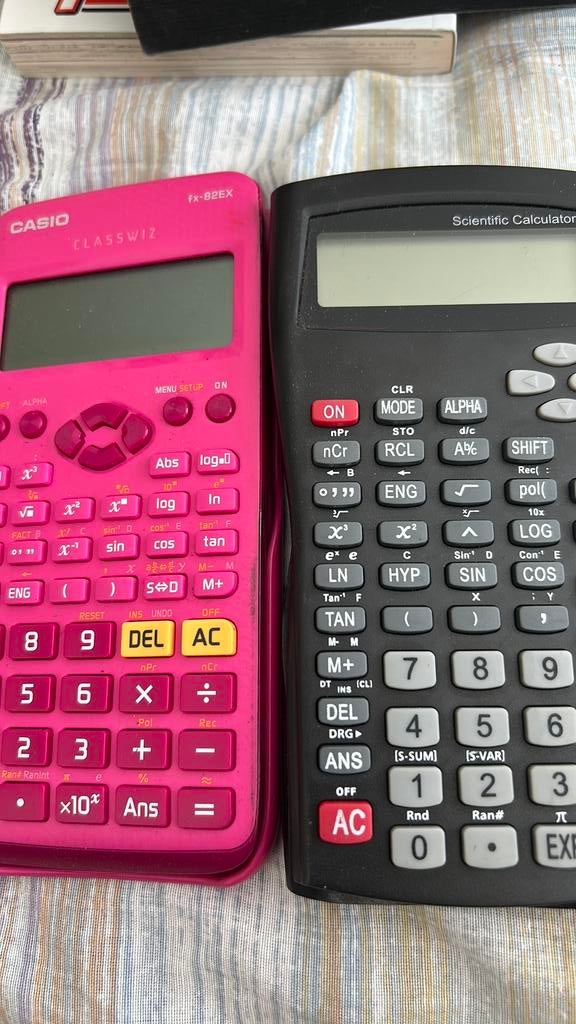 Casio rekenmachines, Ophalen of Verzenden, Zo goed als nieuw