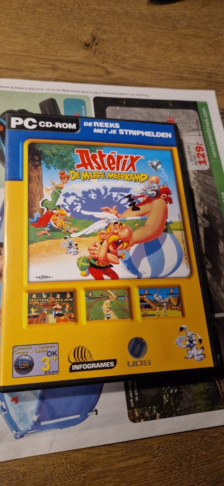 Asterix De Marre Meerkamp PC CD-ROM, Gebruikt, Overige genres, Eén computer, Ophalen of Verzenden