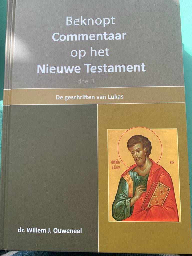 Beknopt Commentaar Nieuwe Testament deel 3 Lukas, Ophalen of Verzenden, Zo goed als nieuw, Christendom | Protestants