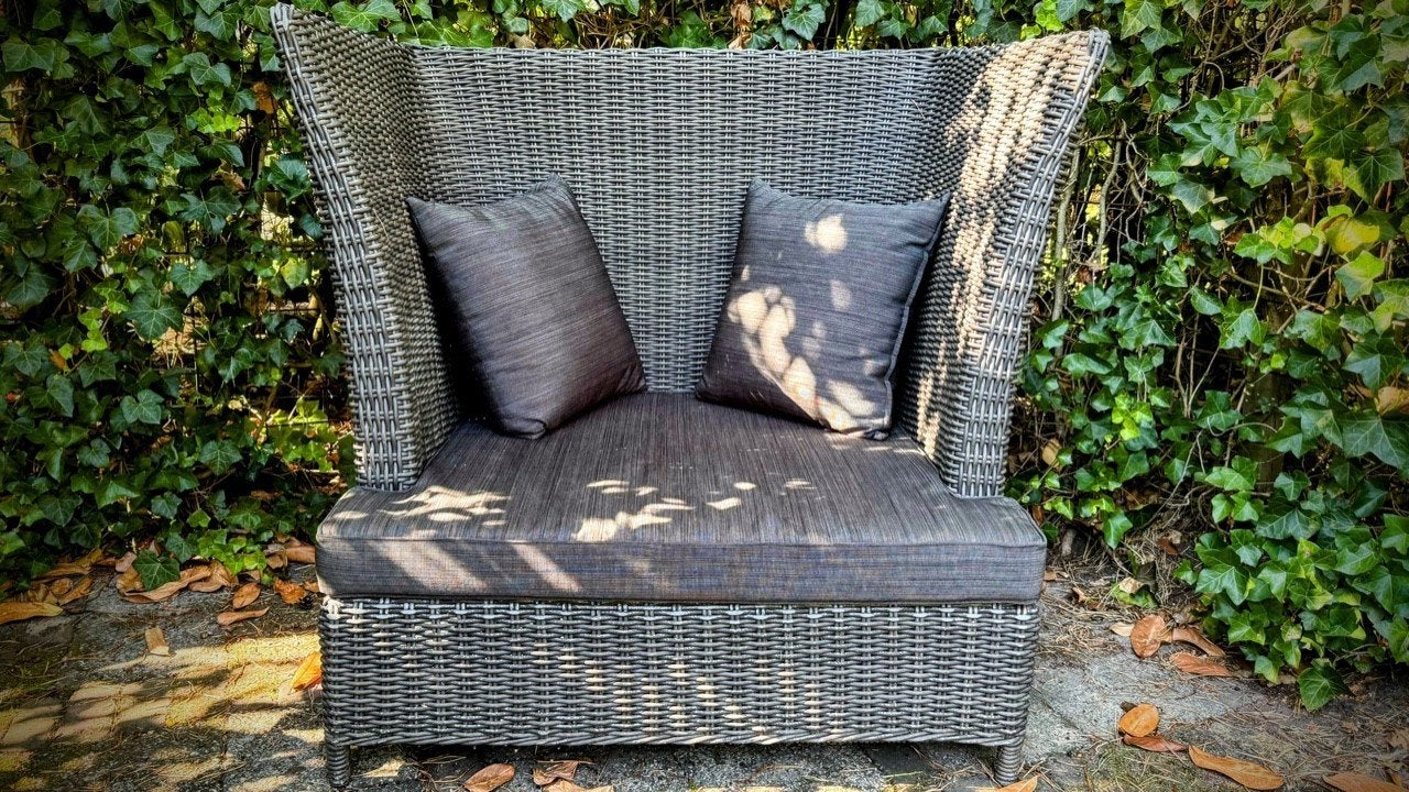 love seat bank buiten, Ophalen of Verzenden, Zo goed als nieuw