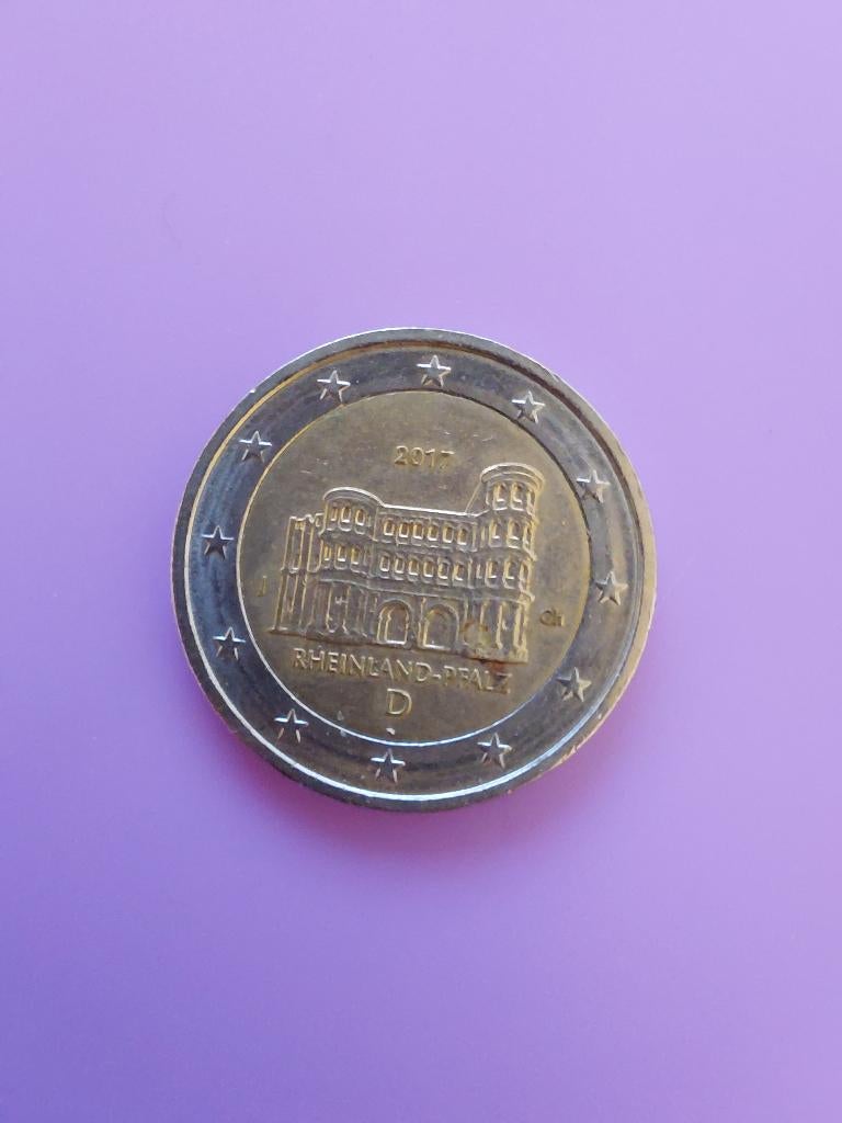 2017 Duitsland 2 euro Rheinland Pfalz J, Verzenden, Duitsland, 2 euro