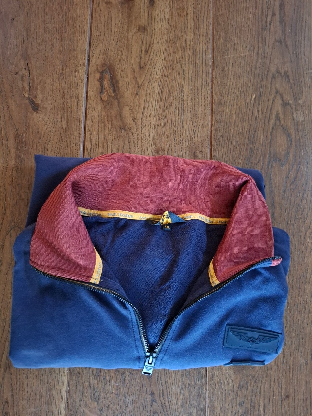 Foto 7 van PME LEGEND trui/polo,maat XXL,Blauw.