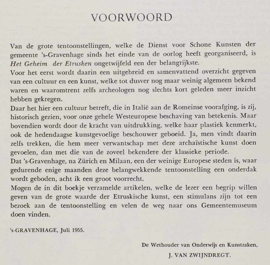 Etruskische kunst, Verzenden, Zo goed als nieuw