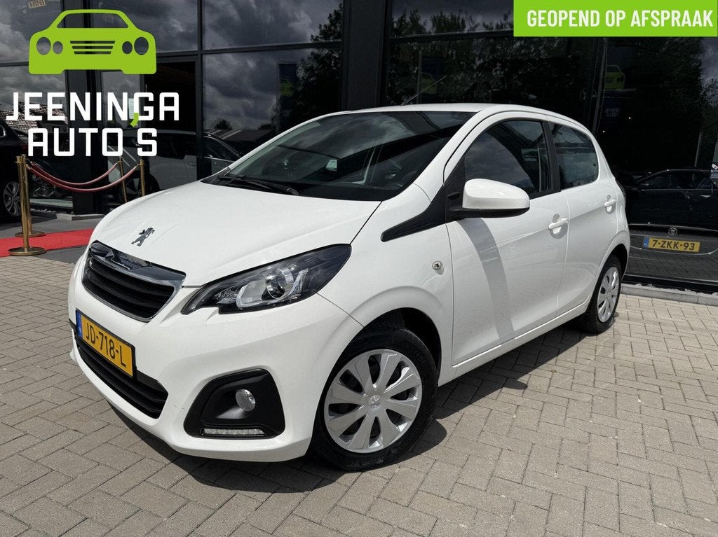 Peugeot 108 1.0 e-VTi Blue Lease|Airco|NAP, Voorwielaandrijving, Stof, Gebruikt, 4 stoelen