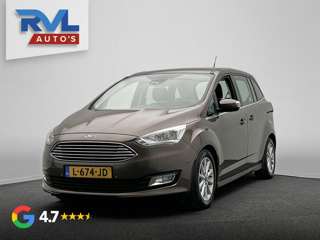 Ford Grand C-Max 1.5 Titanium | 150PK | Trekhaak | Navigatie, Voorwielaandrijving, Euro 6, 4 cilinders, Bedrijf
