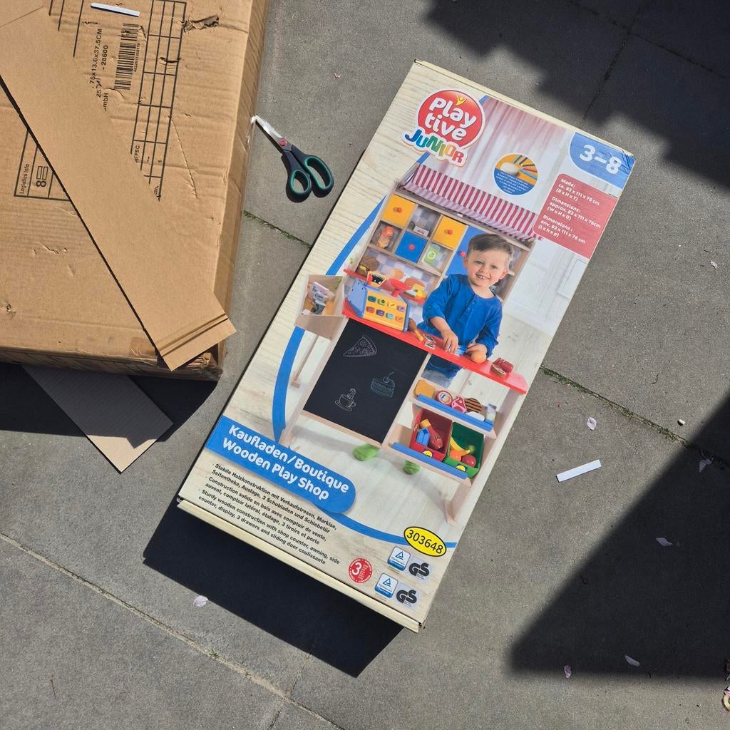 Playtive houten winkel NIEUW IN DOOS, Ophalen, Nieuw