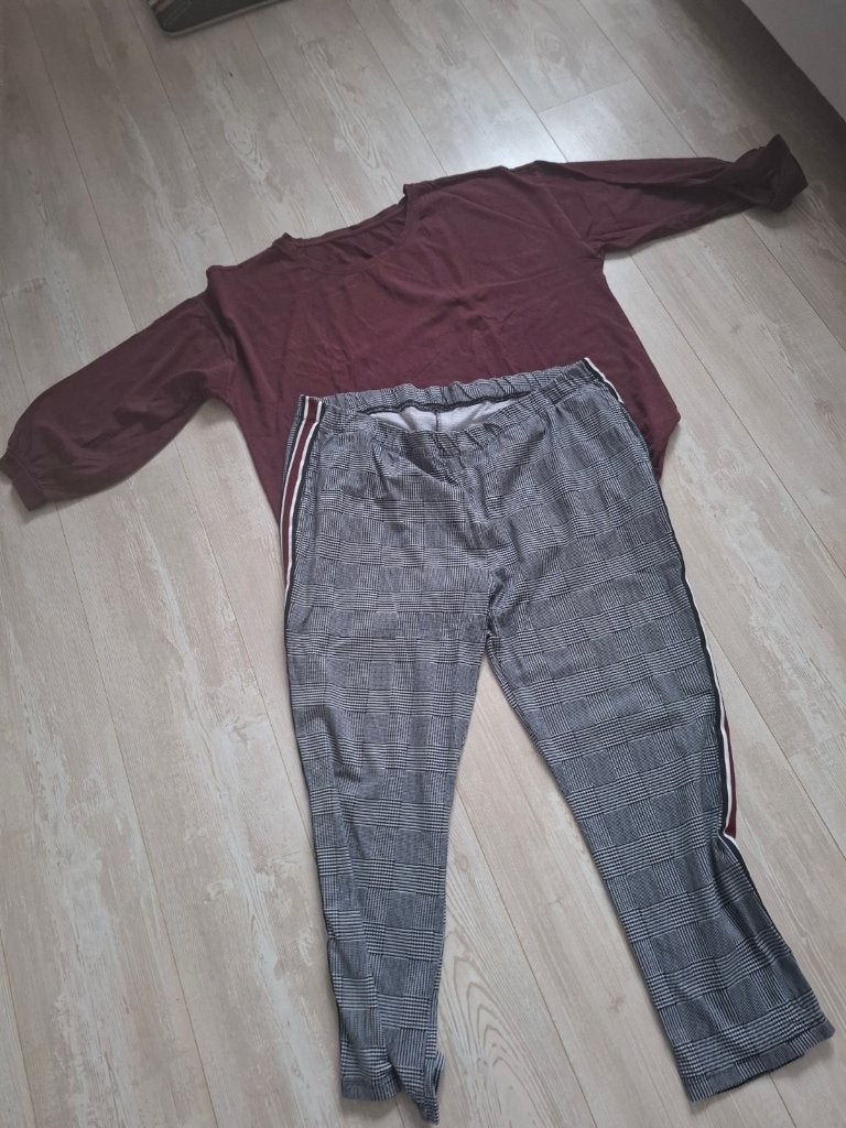 Dames shirt en broek maat 48-50, Bonprix, Overige kleuren, Maat 46/48 (XL) of groter, Ophalen of Verzenden