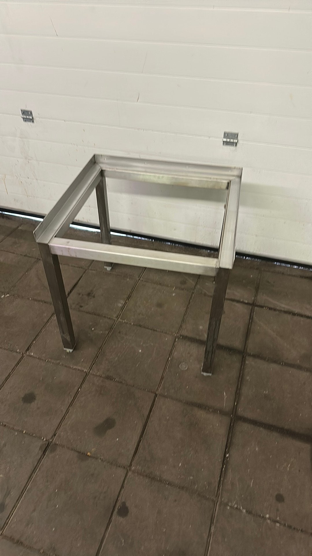 Rvs onderstel voor vaatwasser steamer oven enz, Ophalen, ..., Zo goed als nieuw, ...