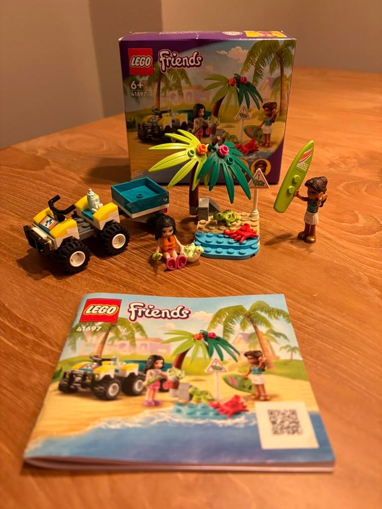 Legofriends 41697 schildpaddenreddingsvoertuig, Ophalen of Verzenden, Zo goed als nieuw