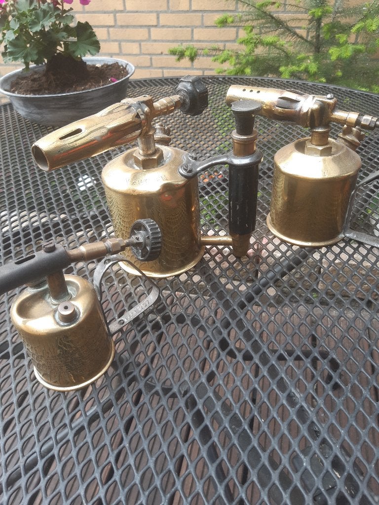 3 Benzoline branders van Siefert, Ophalen