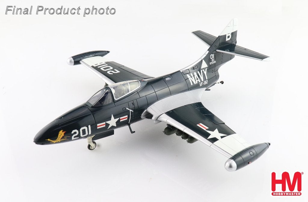 Grumman F9F-5 Panther VF-192 U.S. Navy Hobby Master HA7211, Verzenden, Nieuw, Military-Models VJ Mendelssohnstraße 29 info@military-models-vj.de
