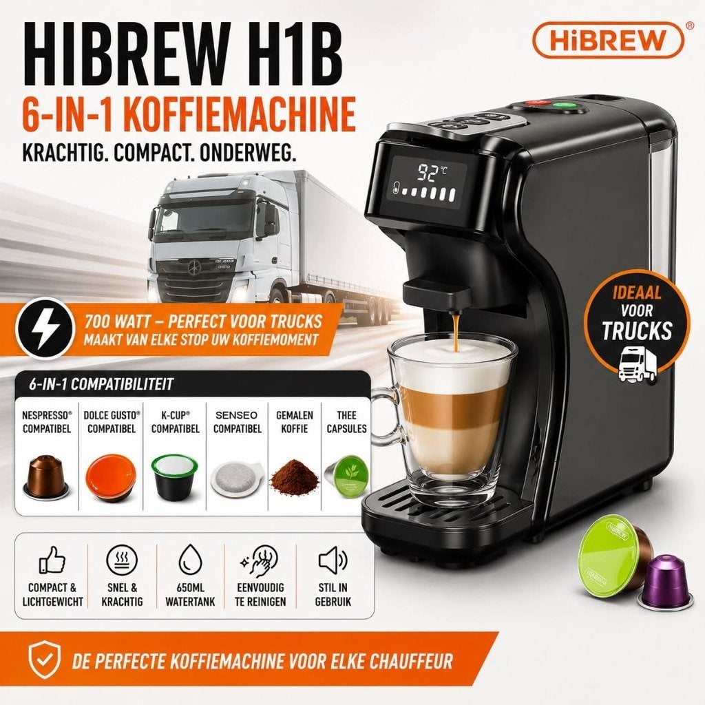 Geniet van echte koffie onderweg, Auto-onderdelen, Vrachtwagen-onderdelen, Ophalen of Verzenden, Nieuw, Overige merken, Interieur en Bekleding