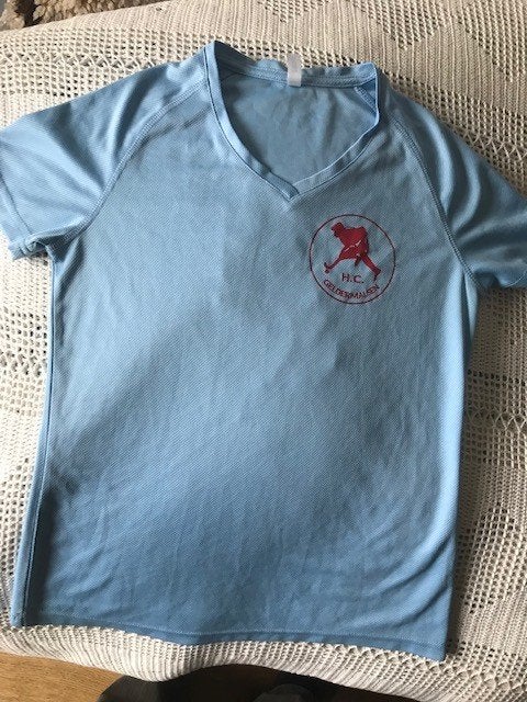 H.C. Geldermalsen hockeyshirt, Ophalen of Verzenden, Zo goed als nieuw, Jongen, Jas
