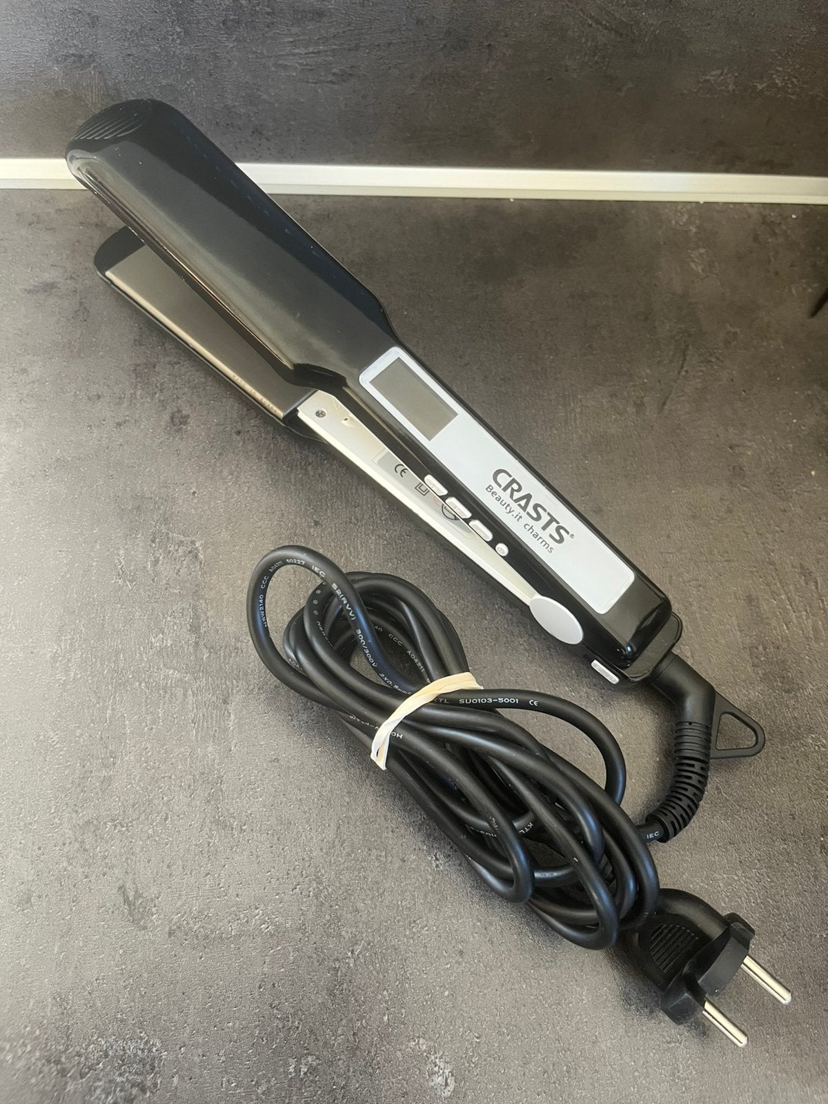 Crasts professionele stijltang met digitaal display, Ophalen of Verzenden