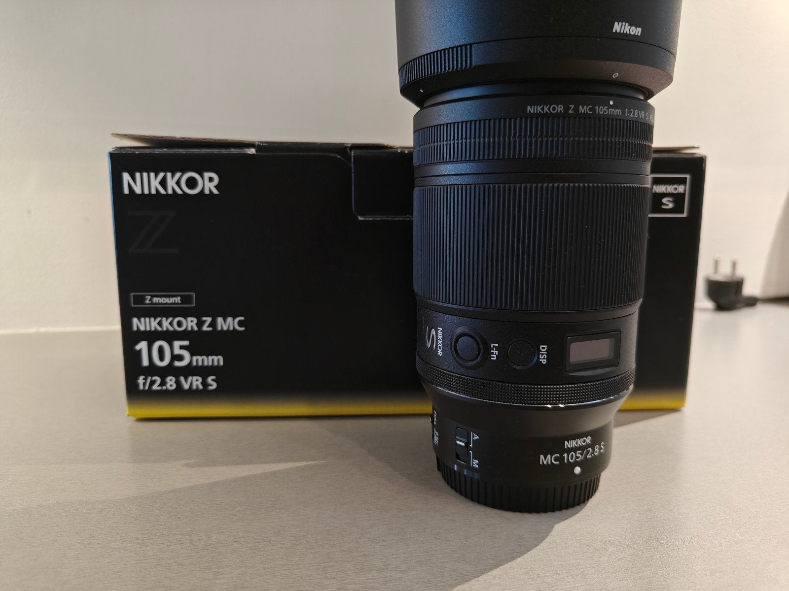 Nikon Nikkor Z MC 105mm f/2.8 VR S Macro | Compleet in doos, Ophalen of Verzenden, Telelens