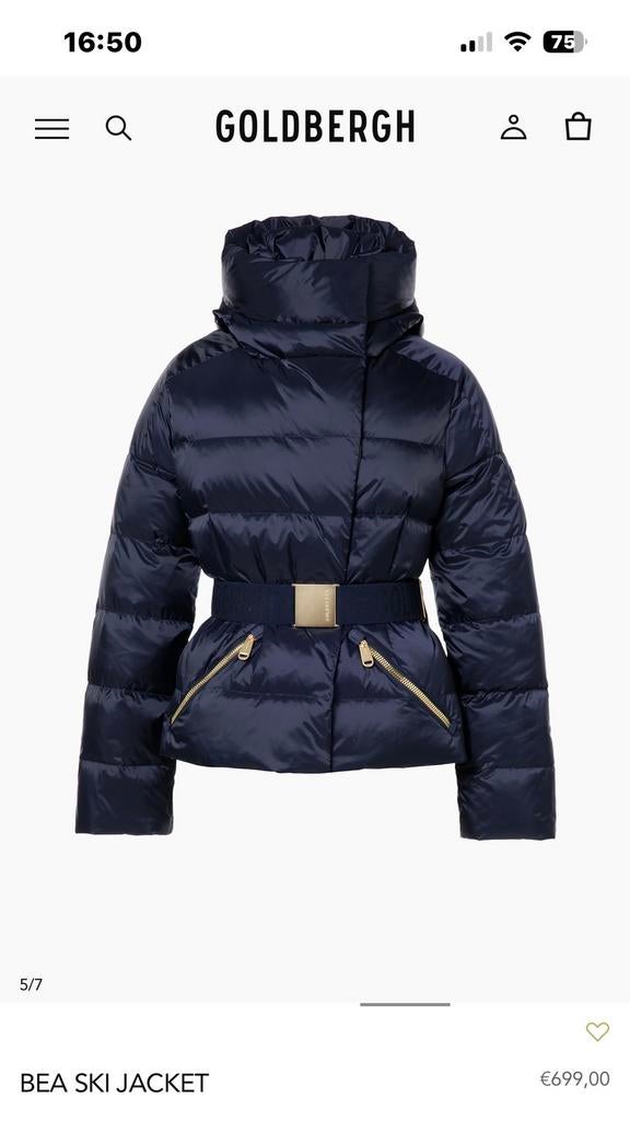 Goldbergh Bea skijas - Nieuw - Maat 40, Kleding | Dames, Wintersportkleding, Nieuw, Jack, Maat 38/40 (M), Ophalen of Verzenden