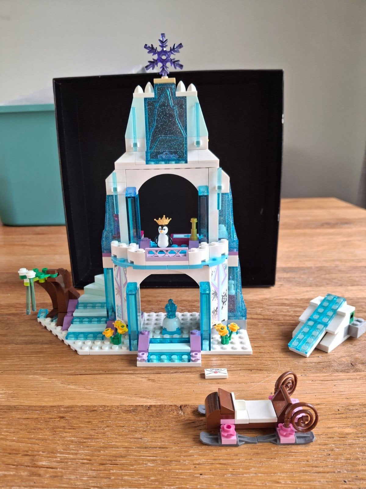 Lego Disney Frozen IJskasteel 41062, Gebruikt, Lego, Ophalen of Verzenden, Disney