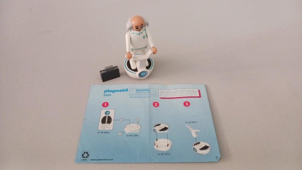 Playmobil 6690 - Super 4 - Professor X, Ophalen, Gebruikt, Losse onderdelen