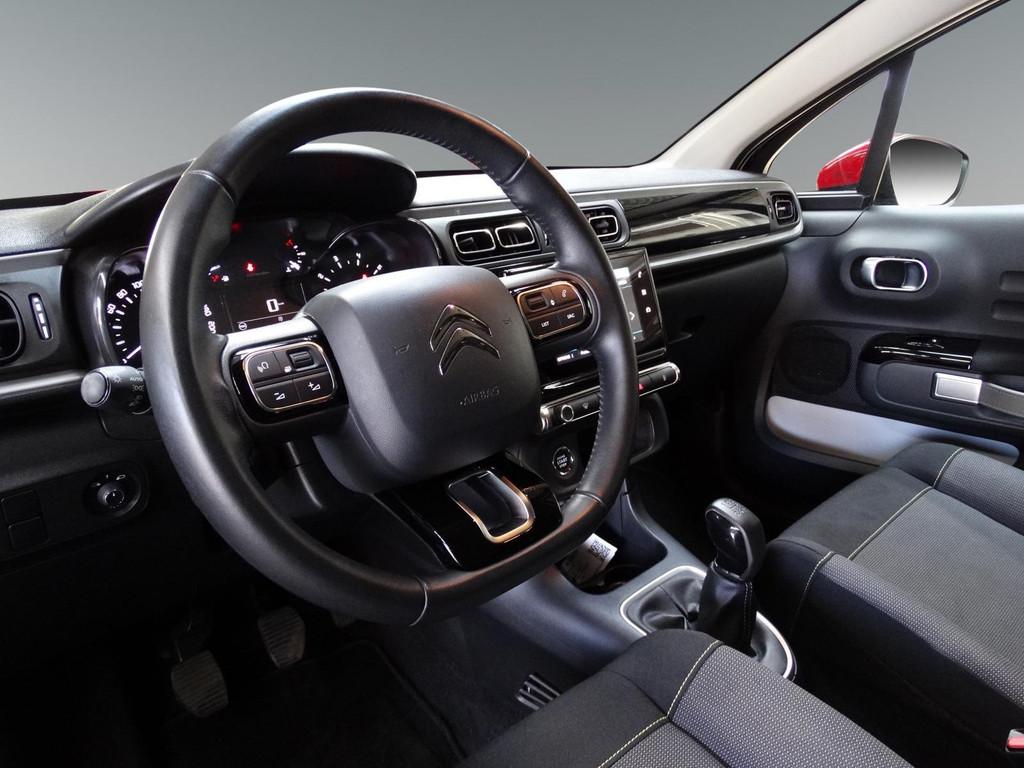 Citroen C3 1.2 PureTech Parkeersensoren/Sportvelgen/Cruise, Voorwielaandrijving, 83 pk, 450 kg, Euro 6