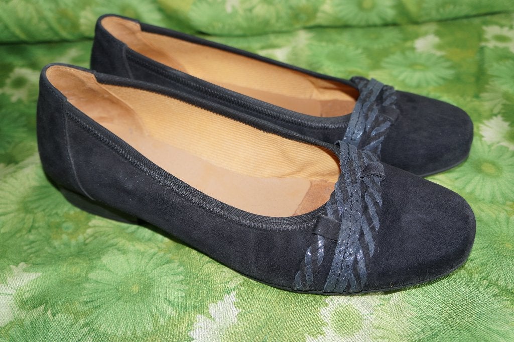 Gabor leuke zwarte ballerinas Hovercaft maat 6,5 G = maat 40, Zwart, Gabor, Gedragen, Ballerina's