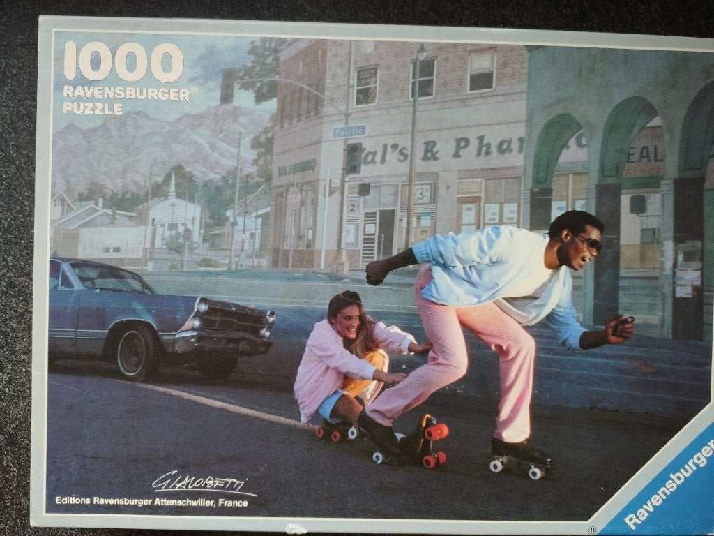 4 Legpuzzels 1000 stukjes, Ophalen, 500 t/m 1500 stukjes, Gebruikt, Legpuzzel