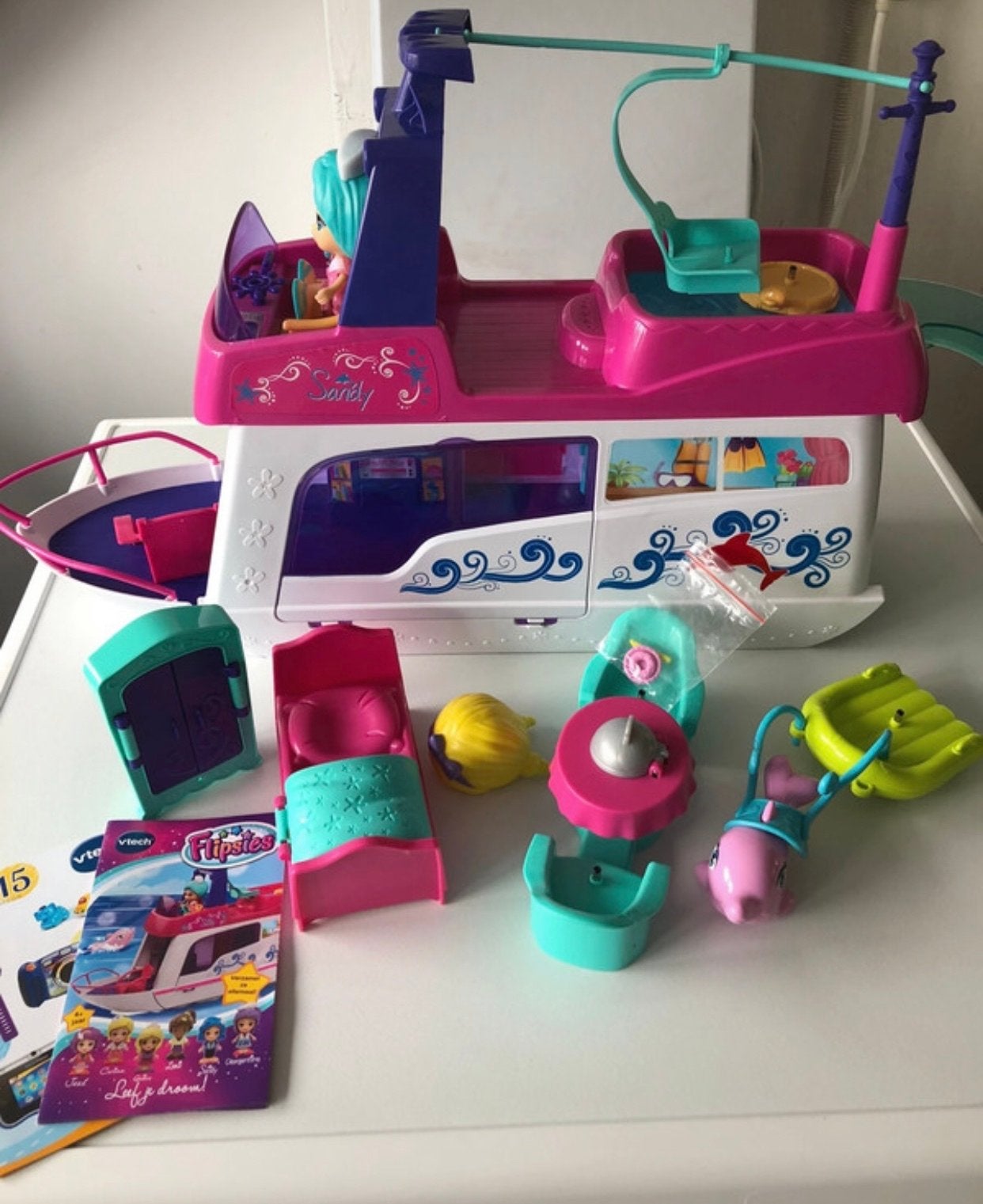 VTech Flipsies Speelset Jacht met accessoires, Ophalen of Verzenden, Gebruikt, Meisje