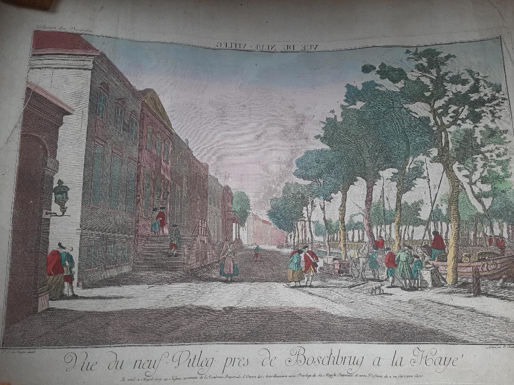 Gravure Boschbrug Den Haag, Ophalen of Verzenden