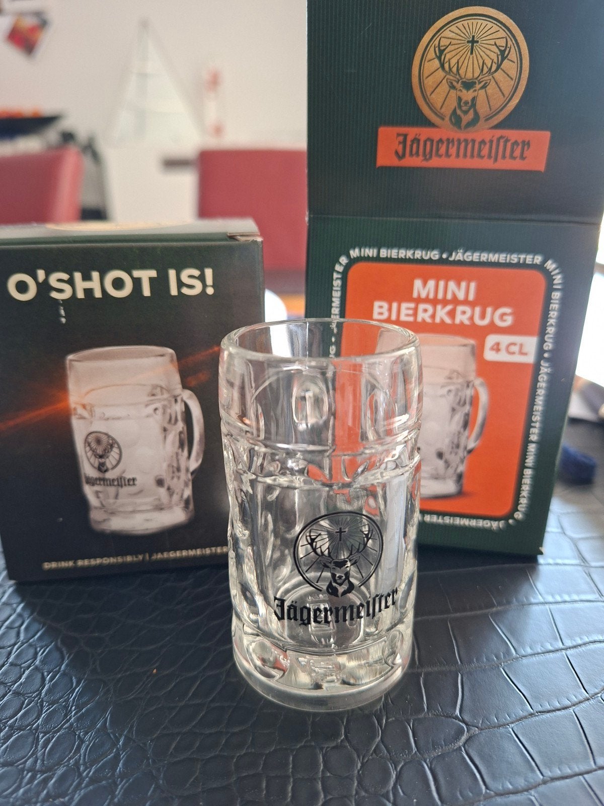 Jägermeister shot glaasjes...., Ophalen of Verzenden, Nieuw, Borrel- of Shotglas