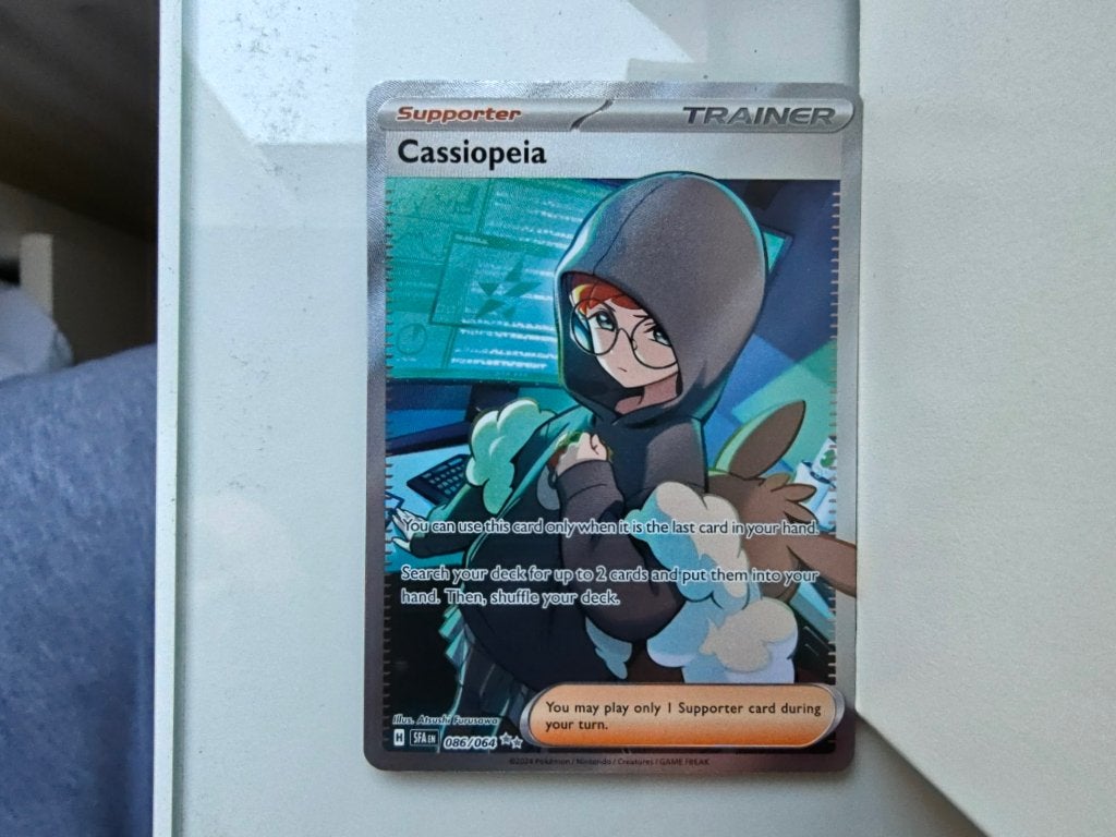 Cassiopeia (SFA 086) Shrouded Fable, Ophalen of Verzenden, Zo goed als nieuw, Losse kaart