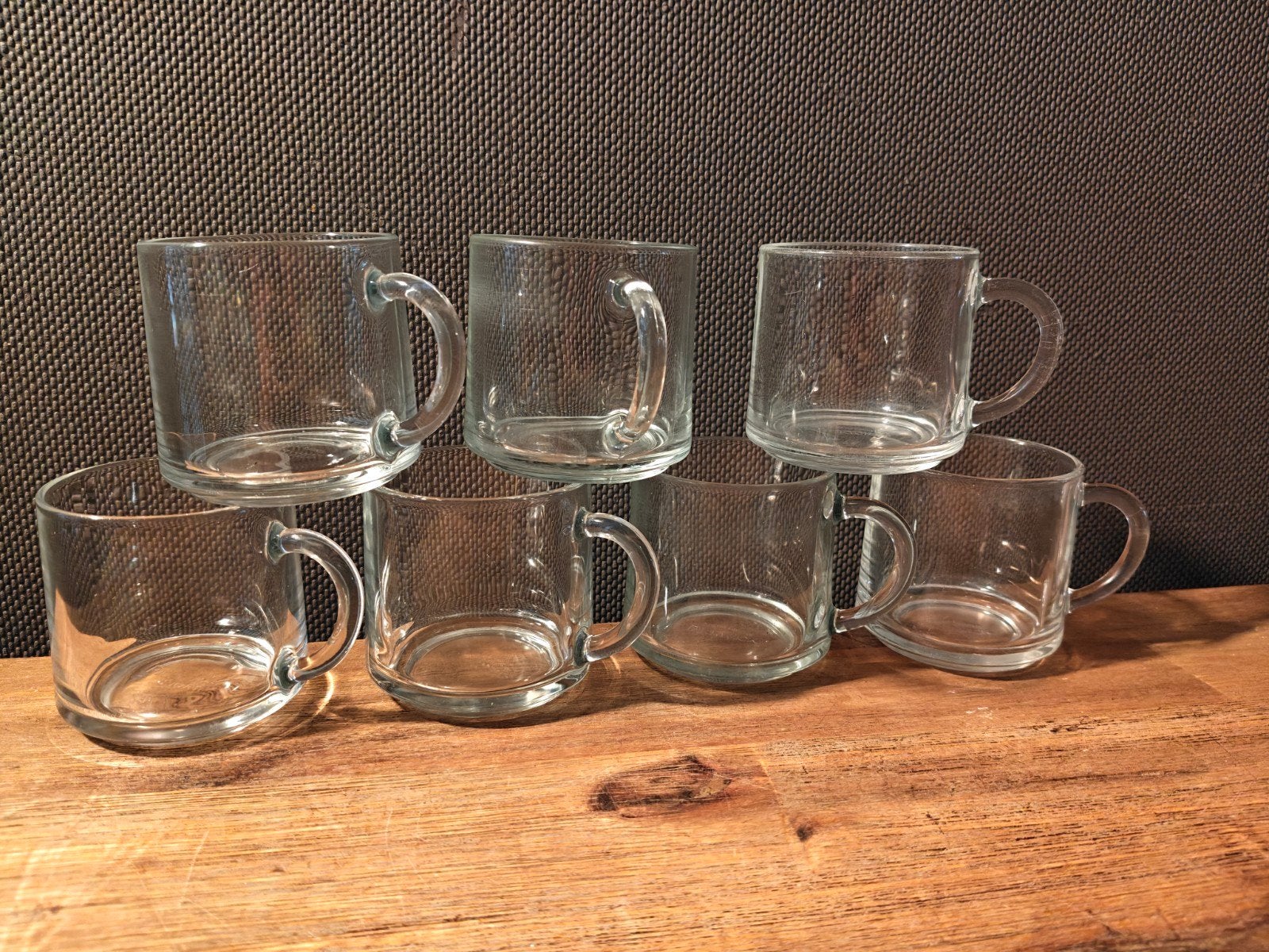 Set van 7 Pickwick theeglazen met oor, Huis en Inrichting, Ophalen of Verzenden, Overige merken, Glas, Overige typen