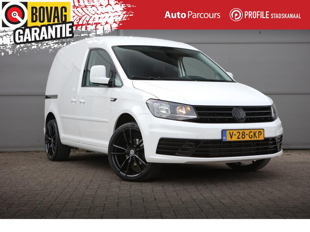 Volkswagen Caddy 2.0 TDI L1H1 BMT Tr. (bj 2019), Auto's, Gebruikt, 4 cilinders, Volkswagen, Wit