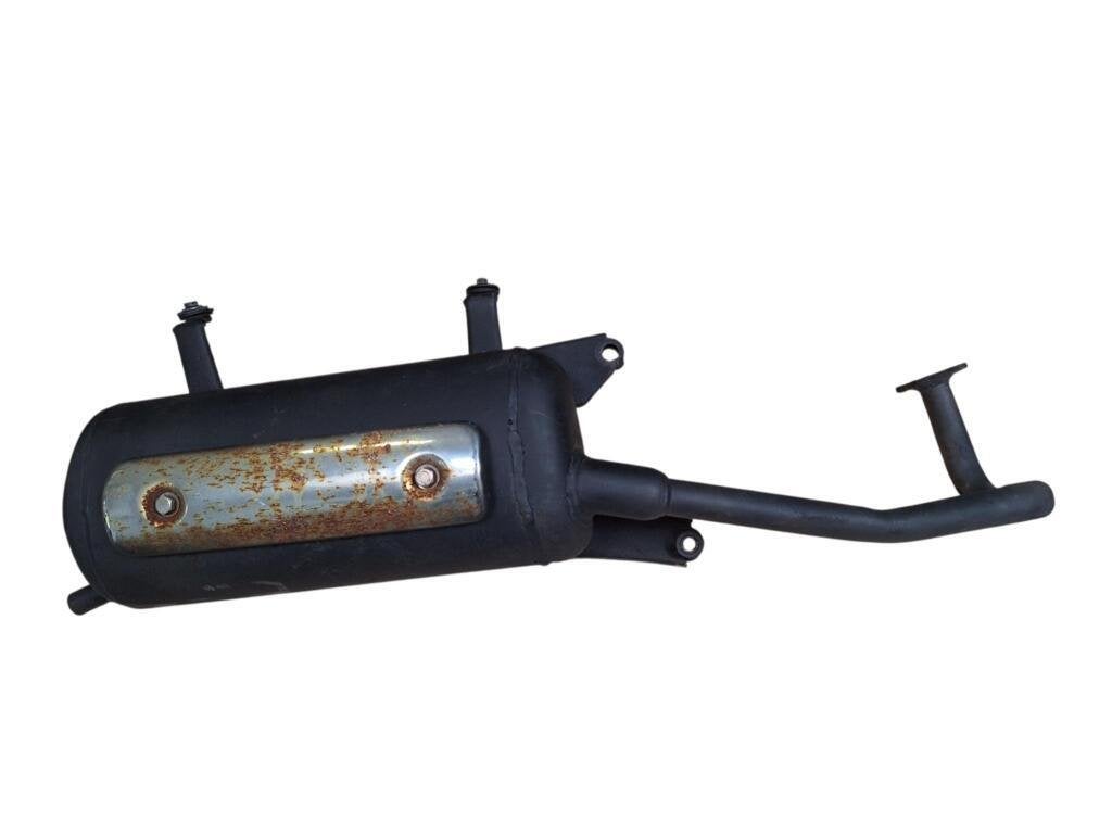 Uitlaat origineel 4takt gy6 10 inch la souris retro scooter, Gebruikt, Ophalen of Verzenden, La Souris