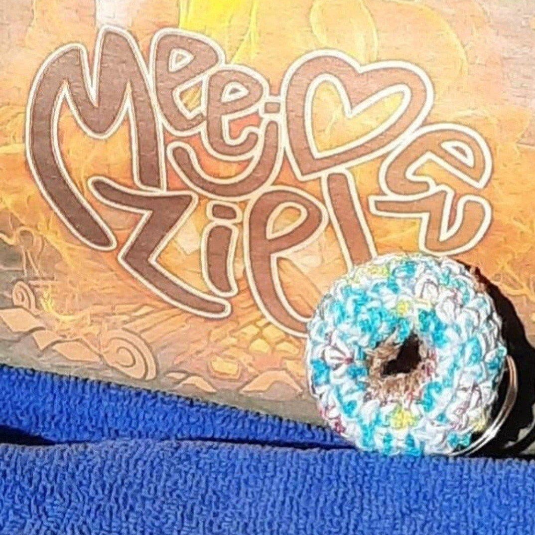 Leuke gehaakte donut sleutelhanger, Verzamelen, Ophalen of Verzenden, Nieuw, Overige typen